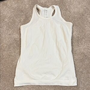 Kids White Tank Top